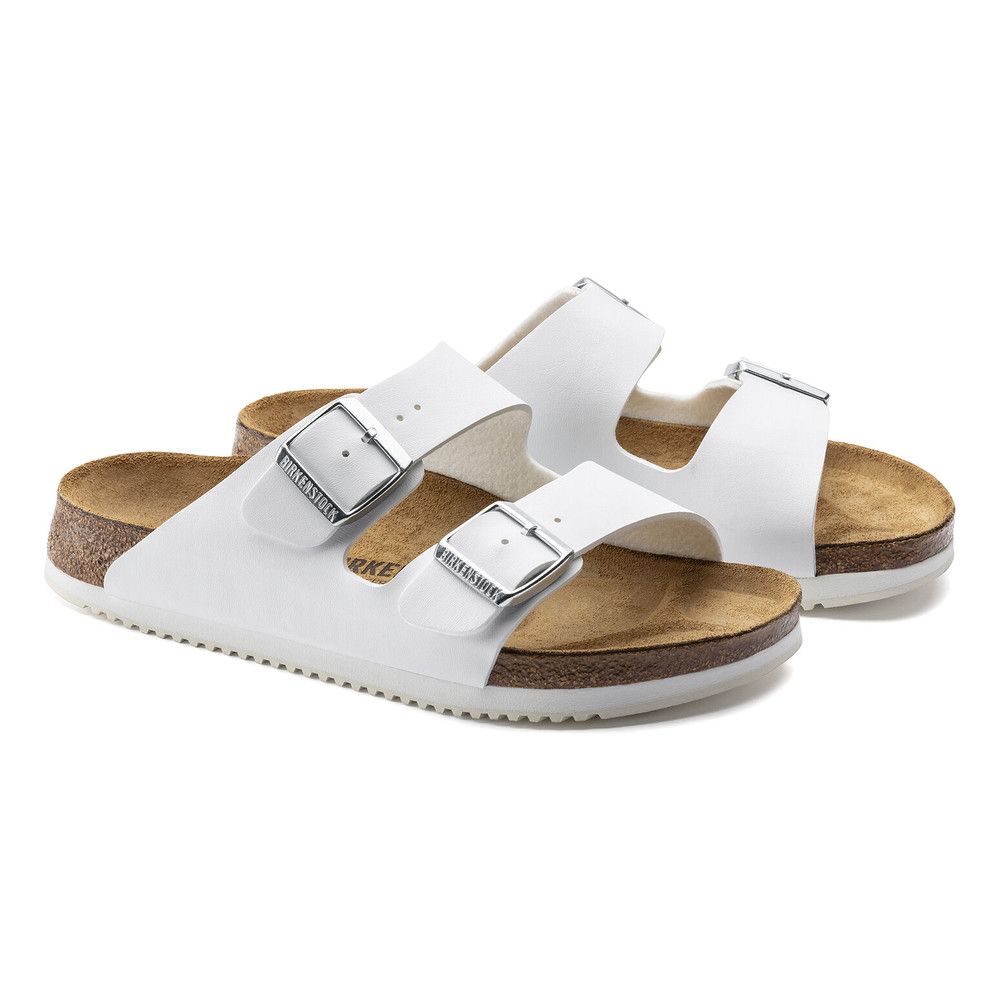 Birkenstock Arizona Prof weiß normale Weite 46