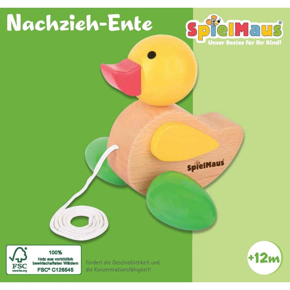 VEDES Großhandel GmbH - Ware SpielMaus Holz Nachziehente