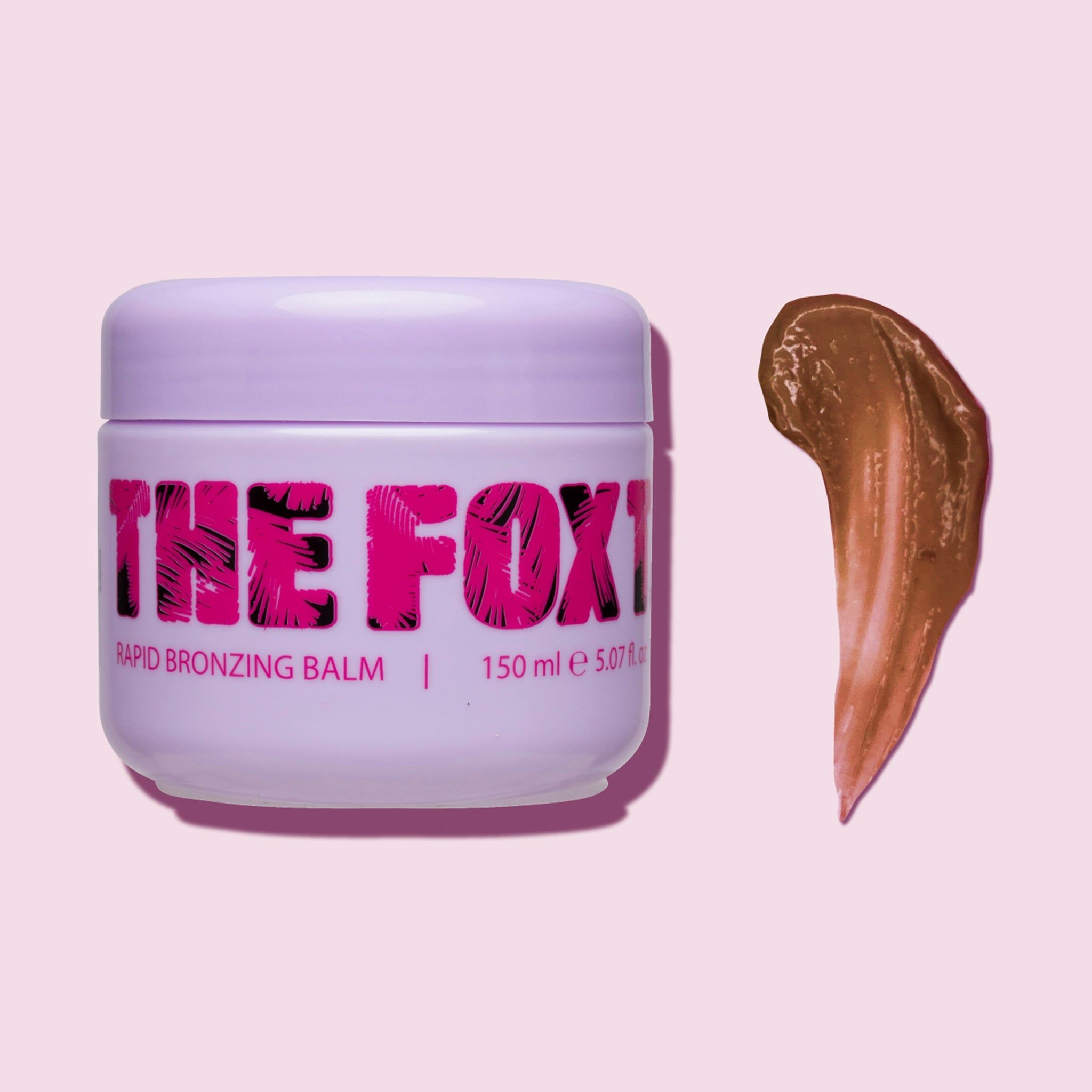 The Fox Tan Rapid Bronzing Balm, Bräunungsbeschleuniger ohne Selbstbräuner, Kakaobutter, 150 ml