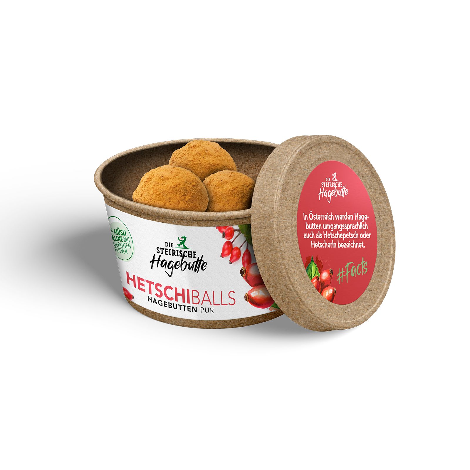 Die Steirische Hagebutte HETSCHI BALLS Pur