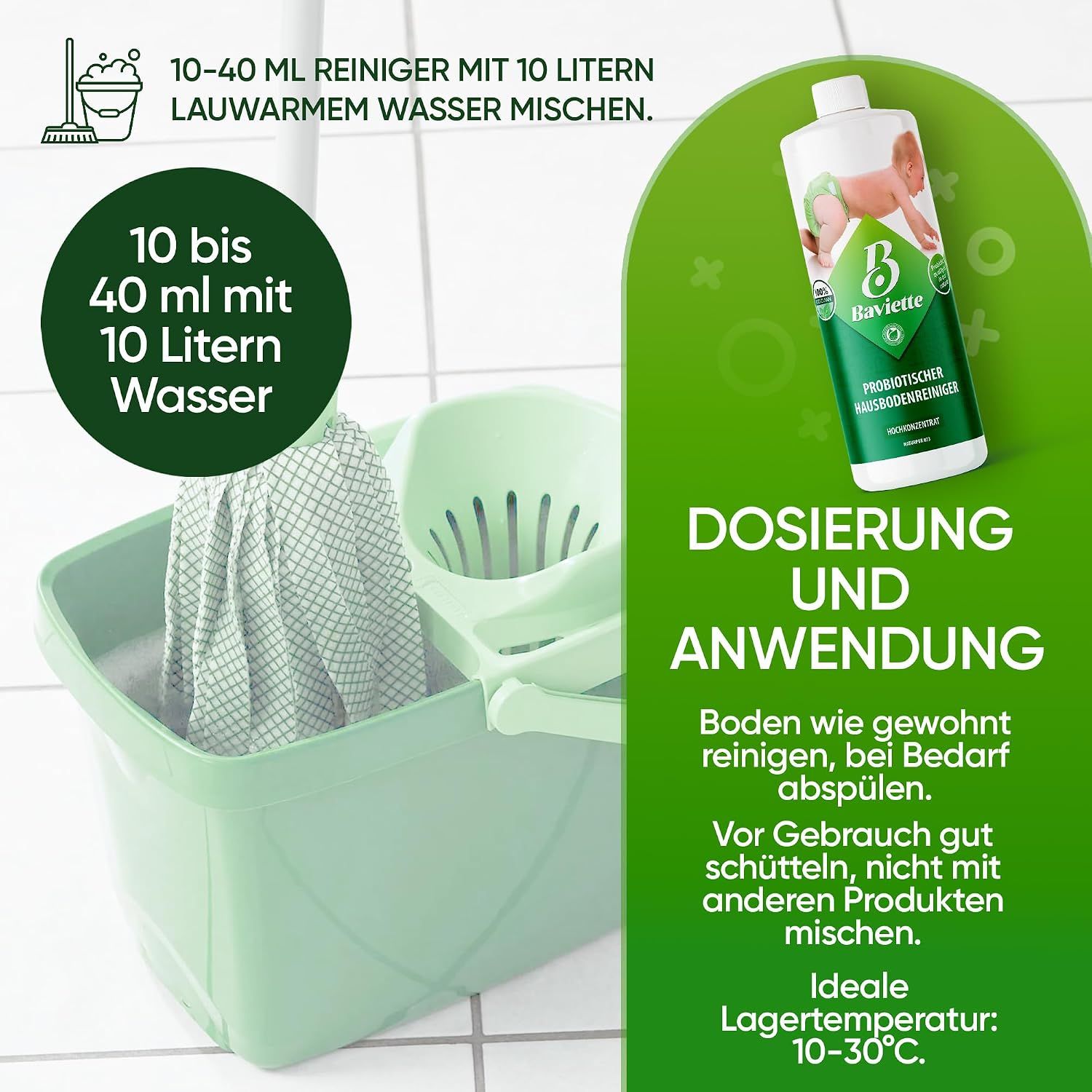 Baviette Probiotischer Hausbodenreiniger