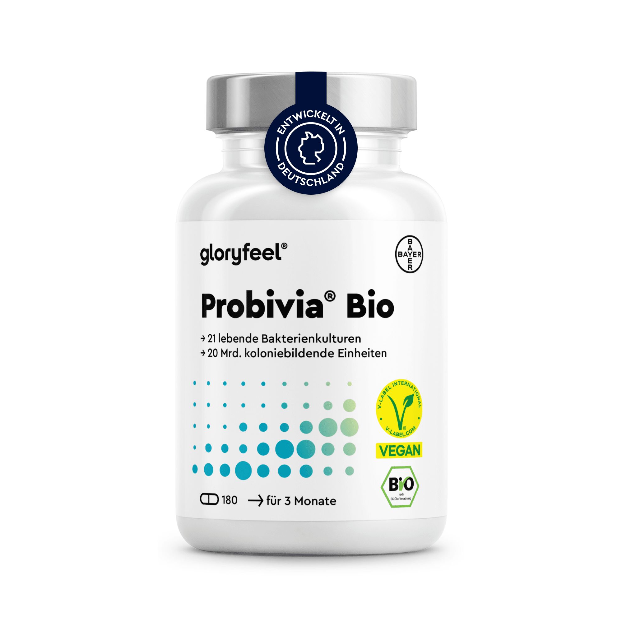 gloryfeel® Bio Probivia Bakterienkulturen Kapseln