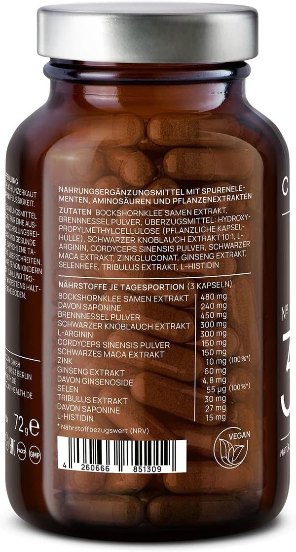 Clav N°32 STRONG Maca,Tribulus & Cordyceps - VITALITÄT FÜR MÄNNER