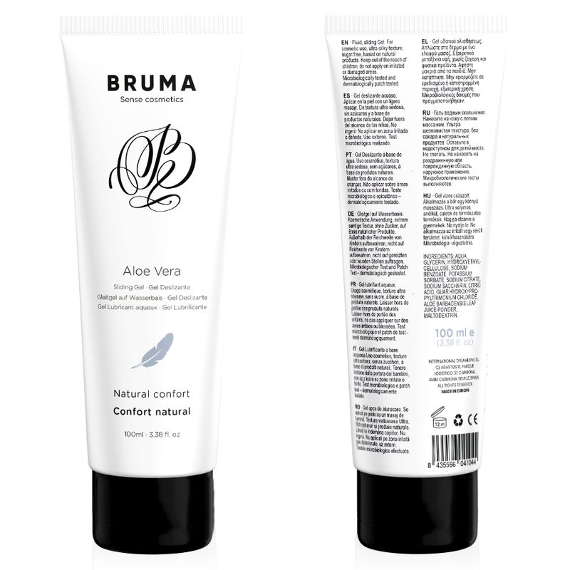 Aloe Vera Gleitgel | wasserbasiert, lange Gleitfähigkeit | Bruma