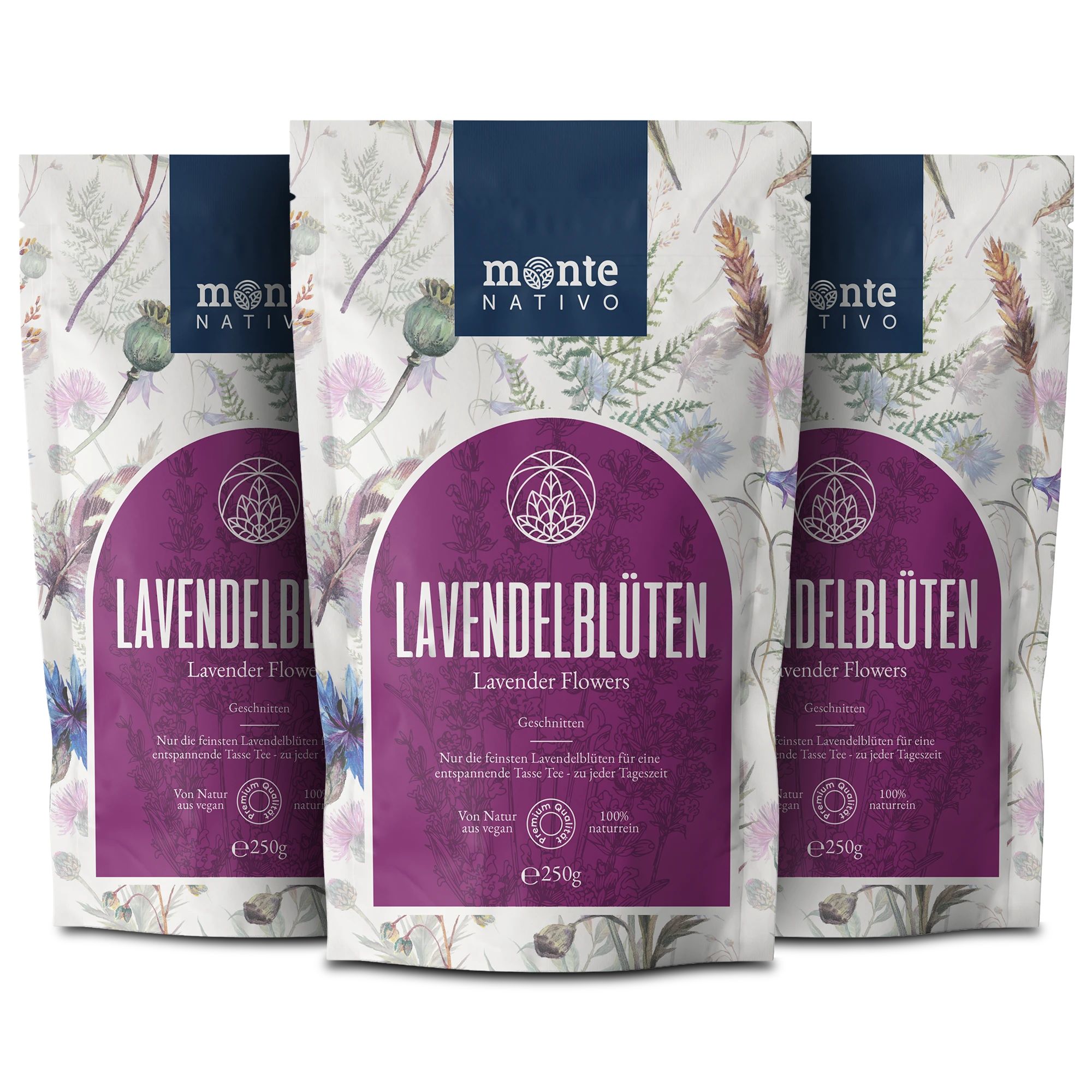 Monte Nativo Lavendelblüten Kräutertee lose