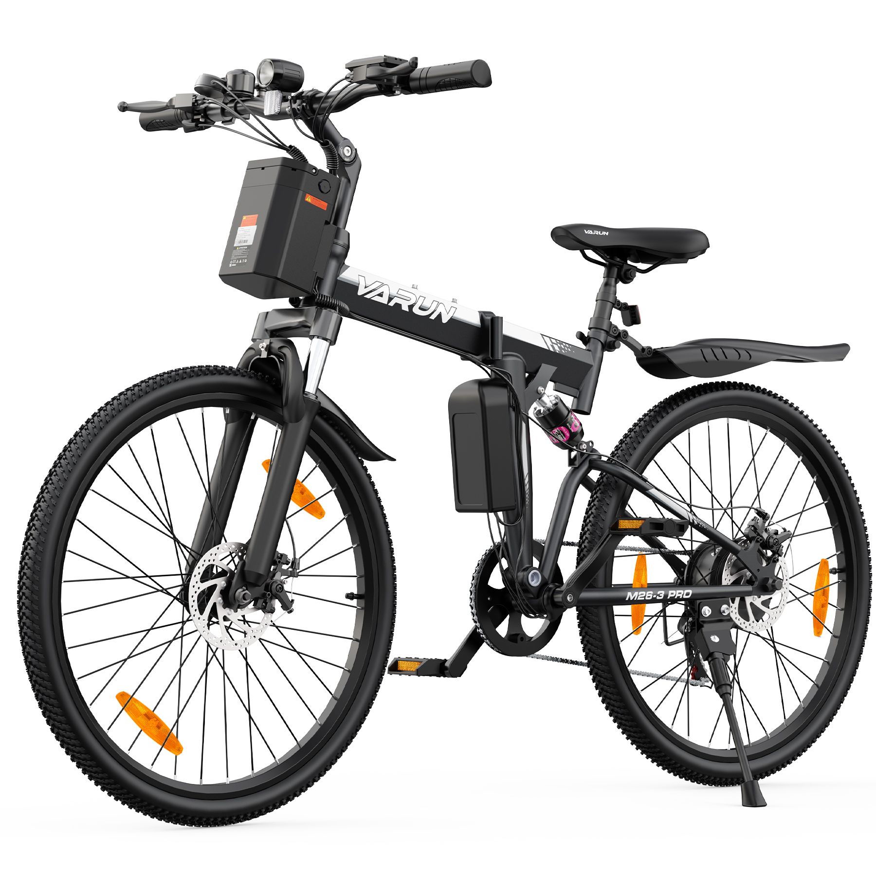VARUN M26-3 PRO Faltbares E-Bike, 48V 7,8Ah Akku, Vollfederung
