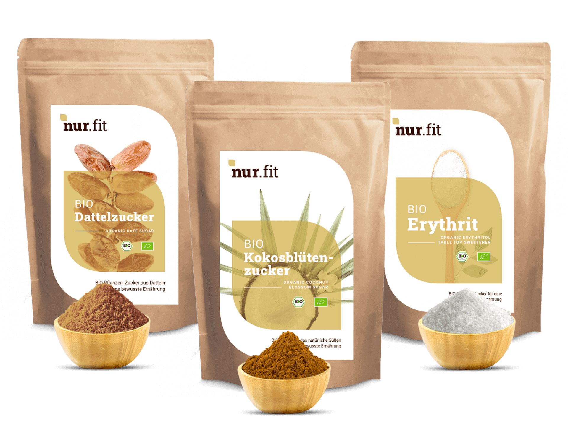 nur.fit Bunte Zucker Set