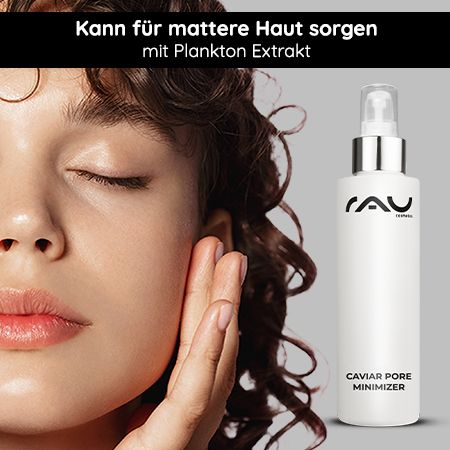 RAU Cosmetics Caviar Pore Minimizer Anti-Age Serum mit Meersalz für kleinere & feinere Poren