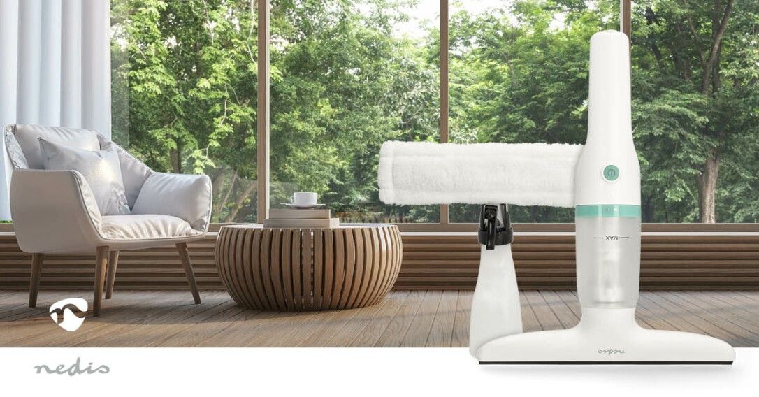 Nedis 12W, SCHMUTZWASSERTANK: 60ML (FENSTERSAUGER-AKKU)
