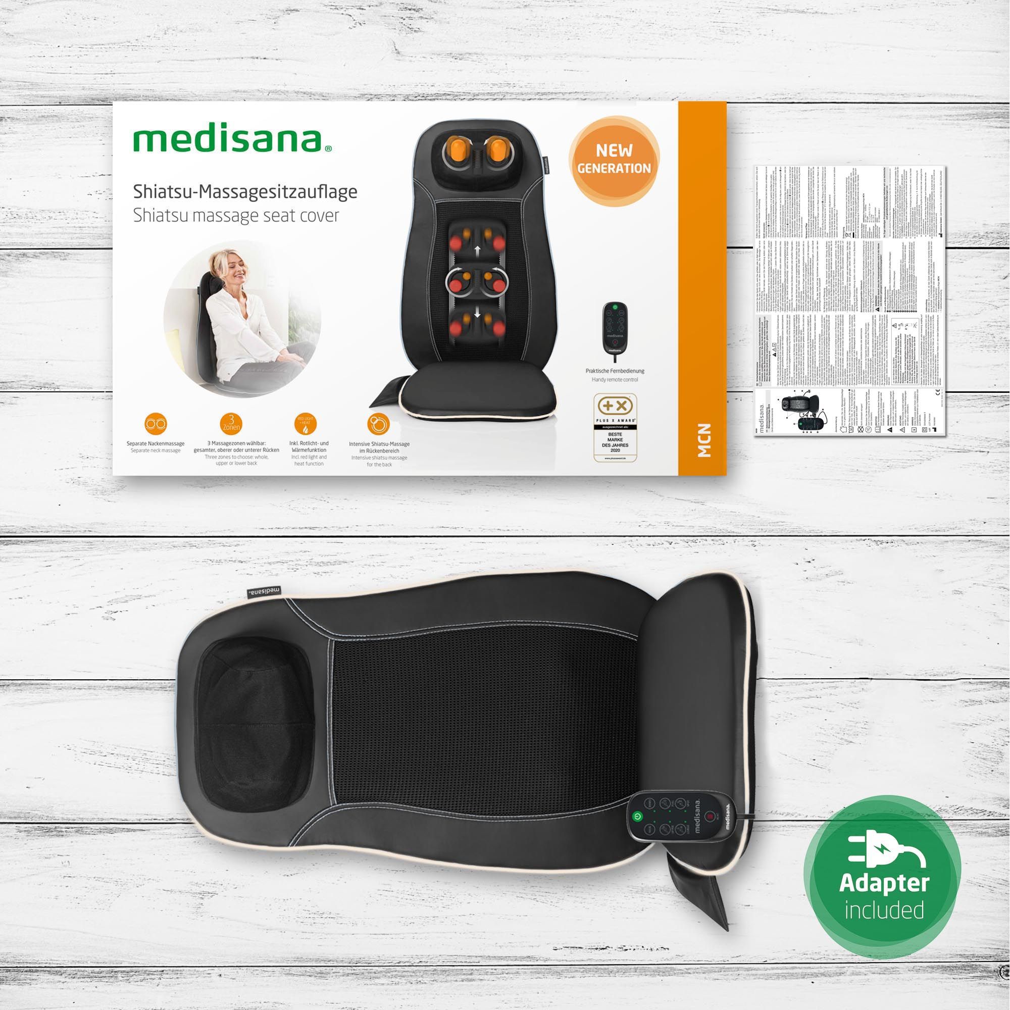 medisana MCN Shiatsu-Massagesitzauflage