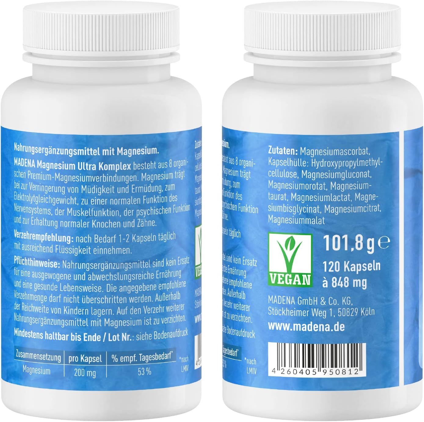MADENA Magnesium Ultra Komplex