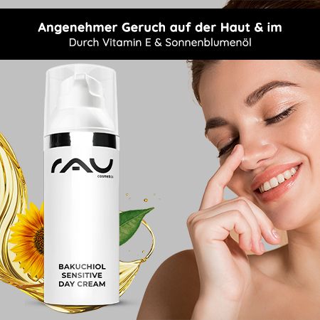 RAU Cosmetics Bakuchiol Sensitive Day Cream leichte Creme sanfte Retinol Alternative