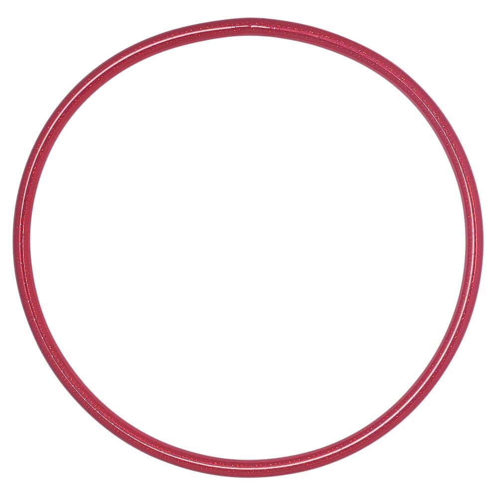 Hoopomania Hologramm Kinder-Hula-Hoop | Ø 80 cm | Rot