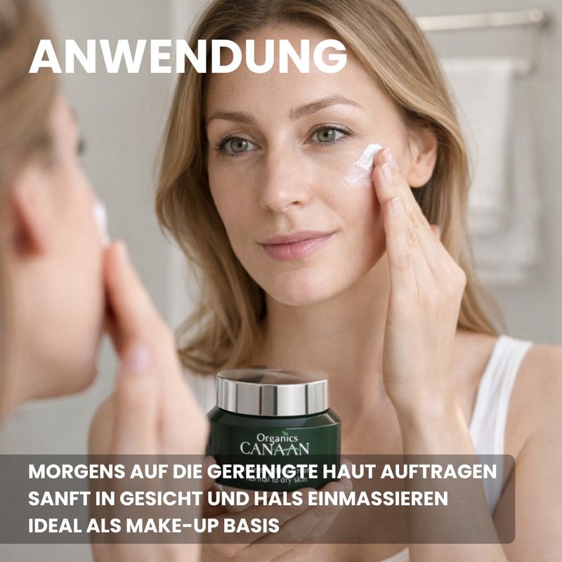 Canaan - Feuchtigkeitsspendende Tagescreme mit Olivenöl
