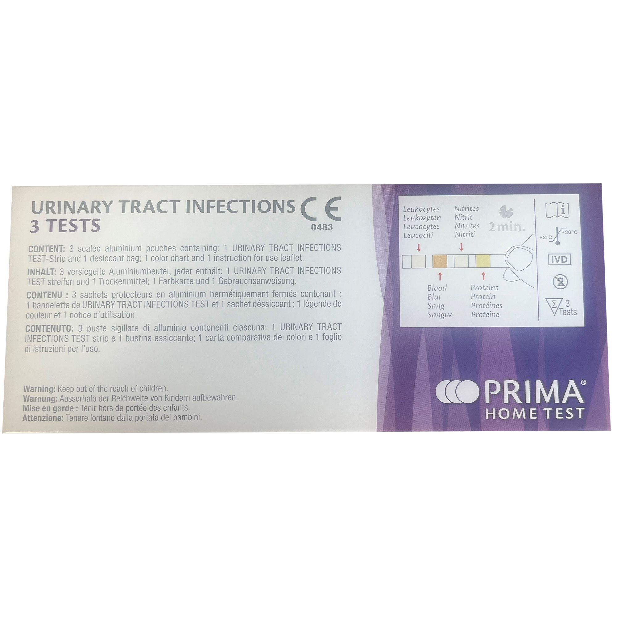 PRIMA | Harnwegsinfektion Home Test