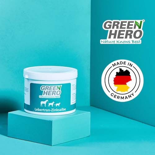 GreenHero Lebertran-Zinksalbe