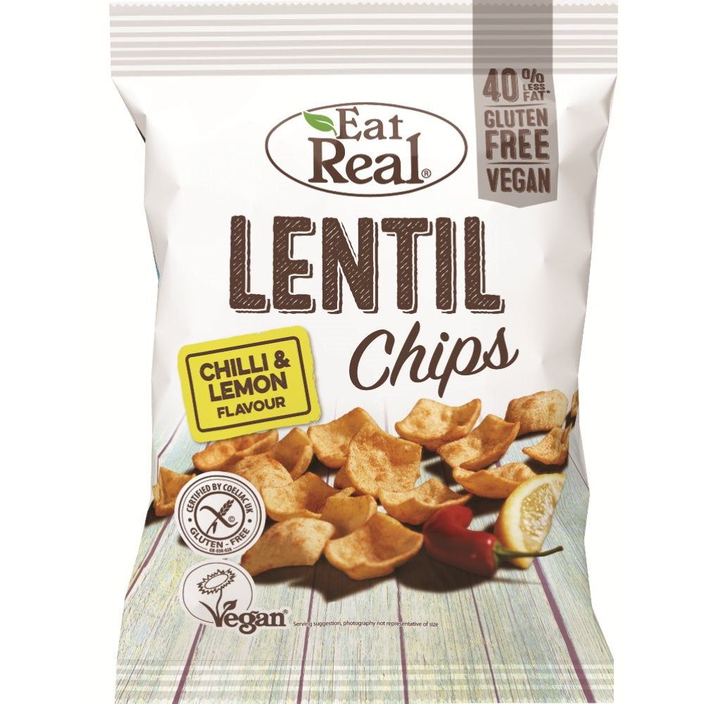 Eat Real Linsen Chips Chili Lemon glutenfrei