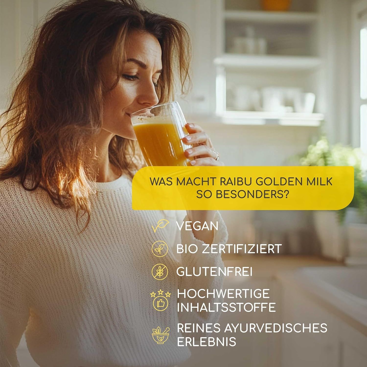 RAIBU Goldene Milch Pulver BIO - 500g