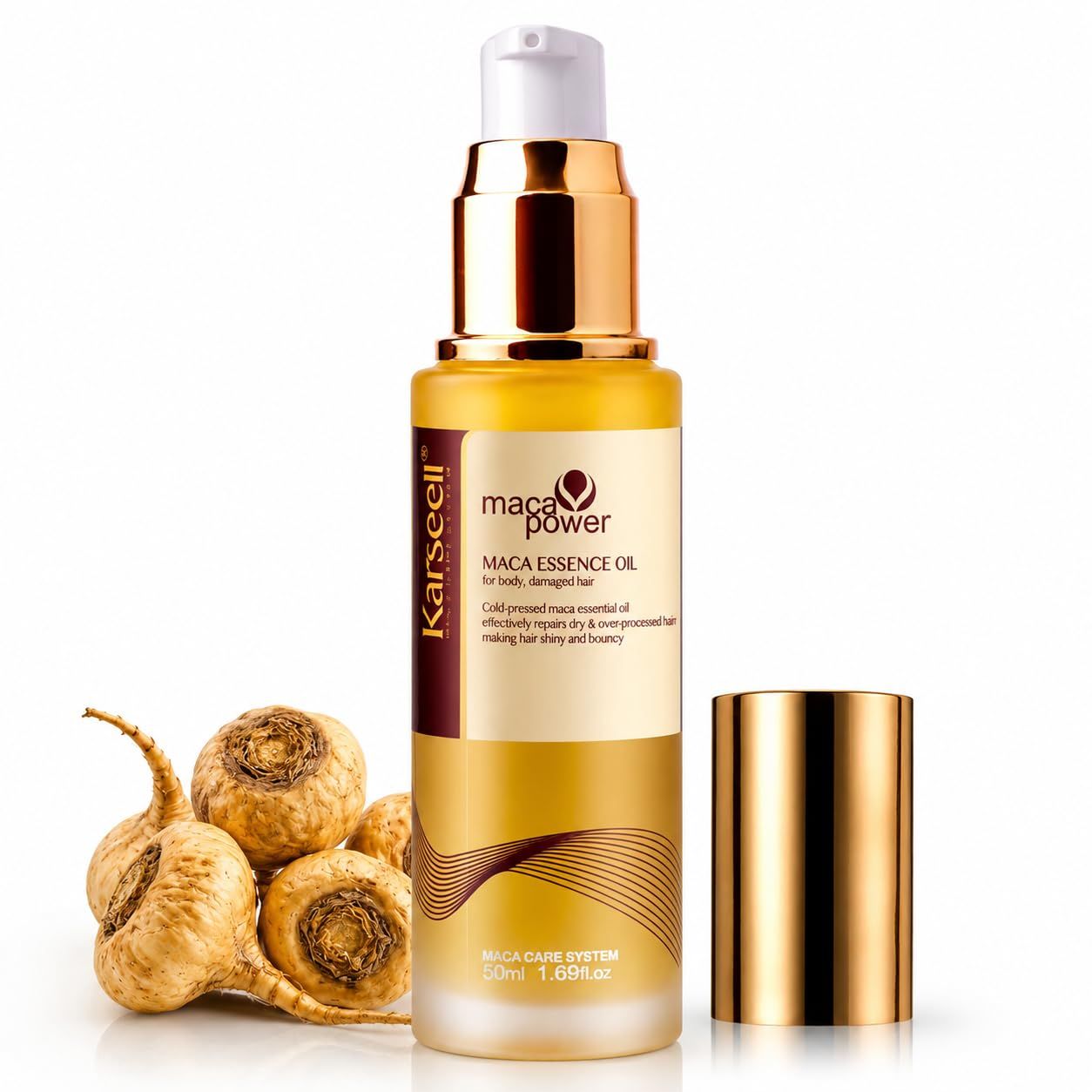 KARSEELL Arganöl-Haarserum – Glanz, Pflege und Anti-Frizz-Finish