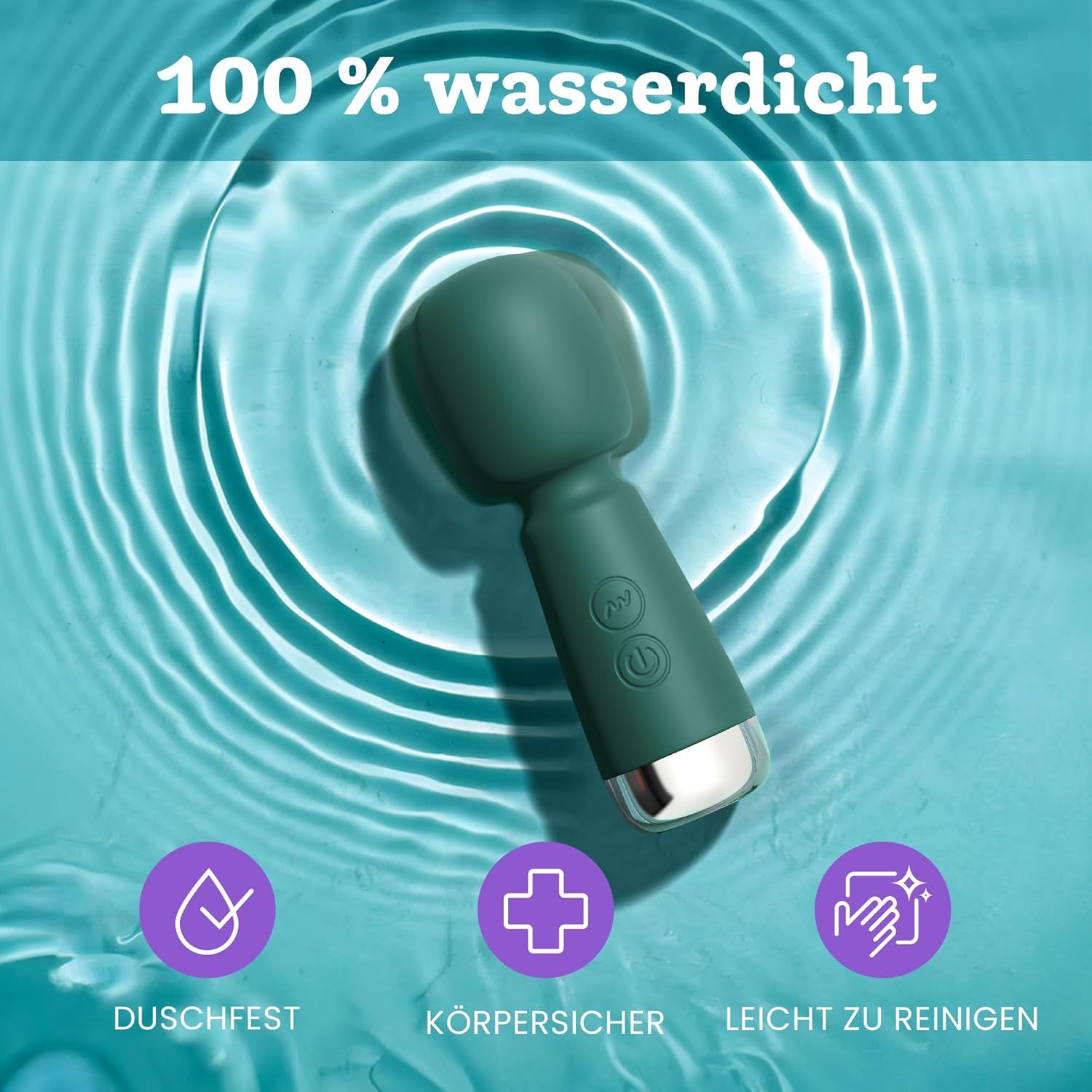 Oliver James Bullet Mini Vibrator Grün