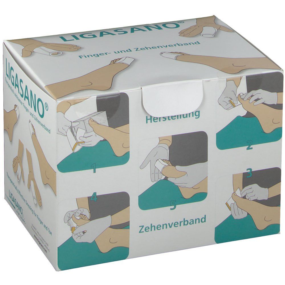 LIGASANO® weiß Finger- und Zehenverband