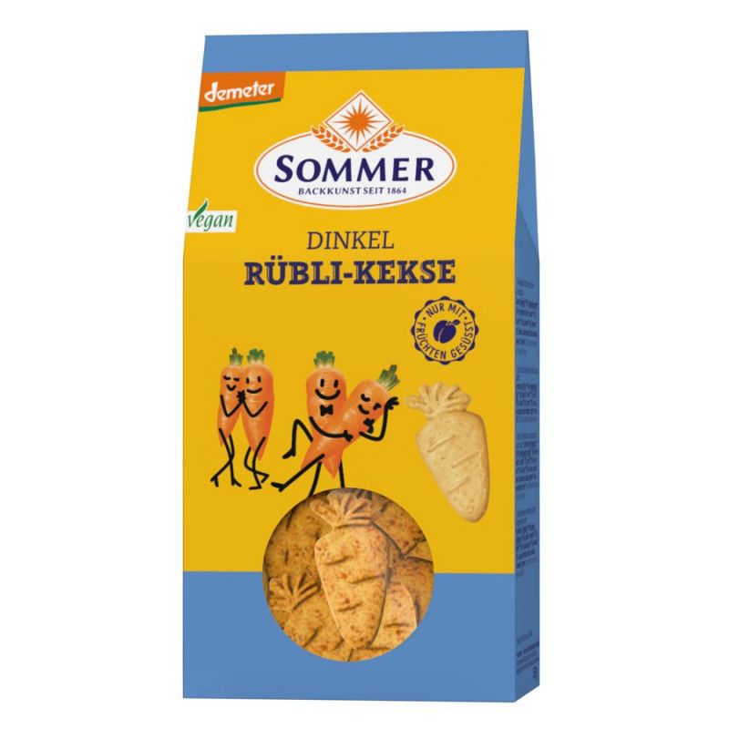 Sommer - Demeter Dinkel Rübli, vegan