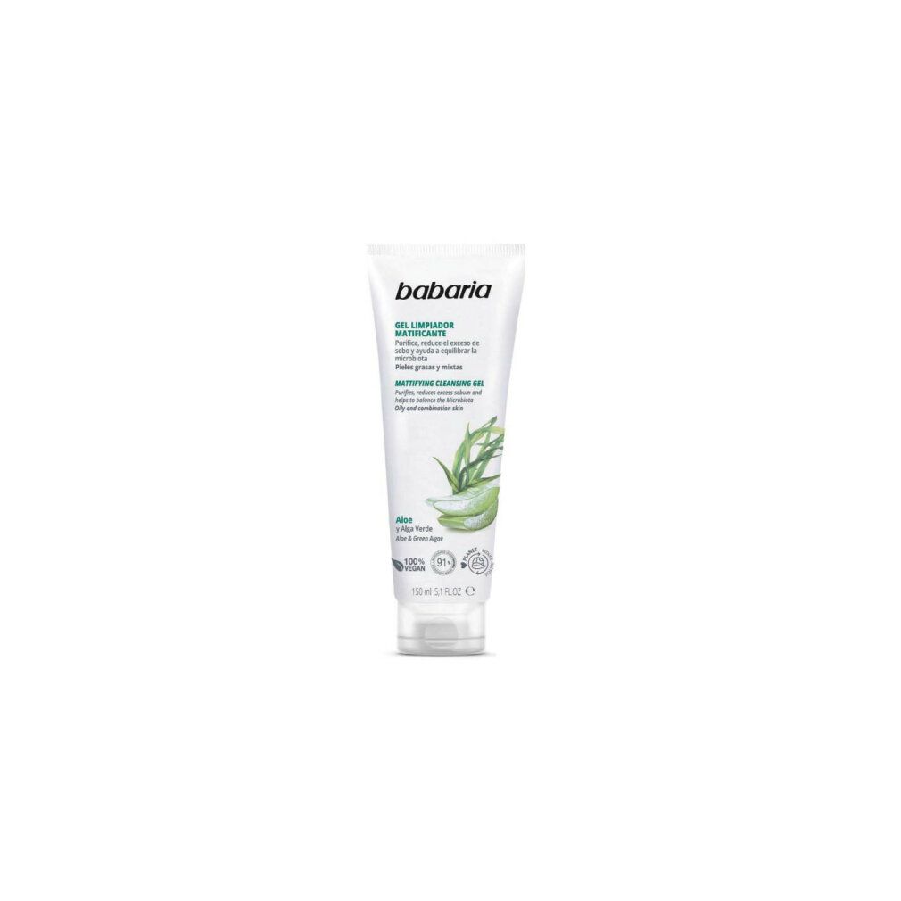 aloe vera mattifying facial cleansing gel