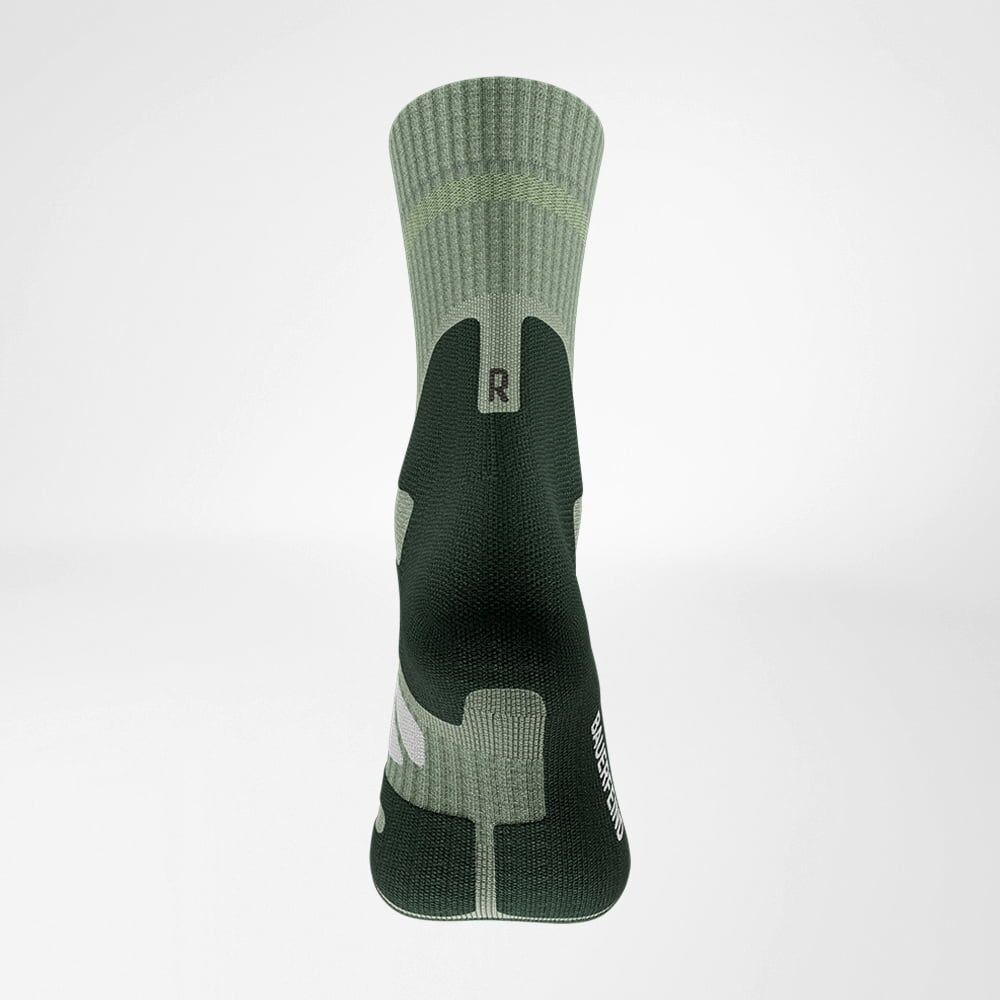 BAUERFEIND Sports Outdoor Merino Kompressionssocken Wandersocken Mid Cut Women