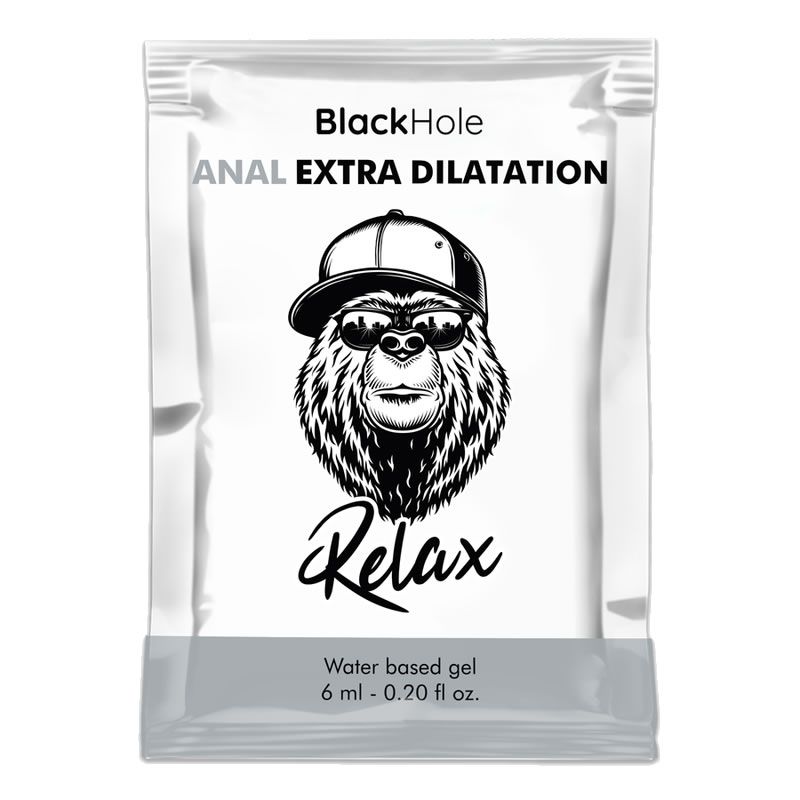 Einzelpackung Black Hole Anal Extra Dilatation Gleitgel, 6 ml.