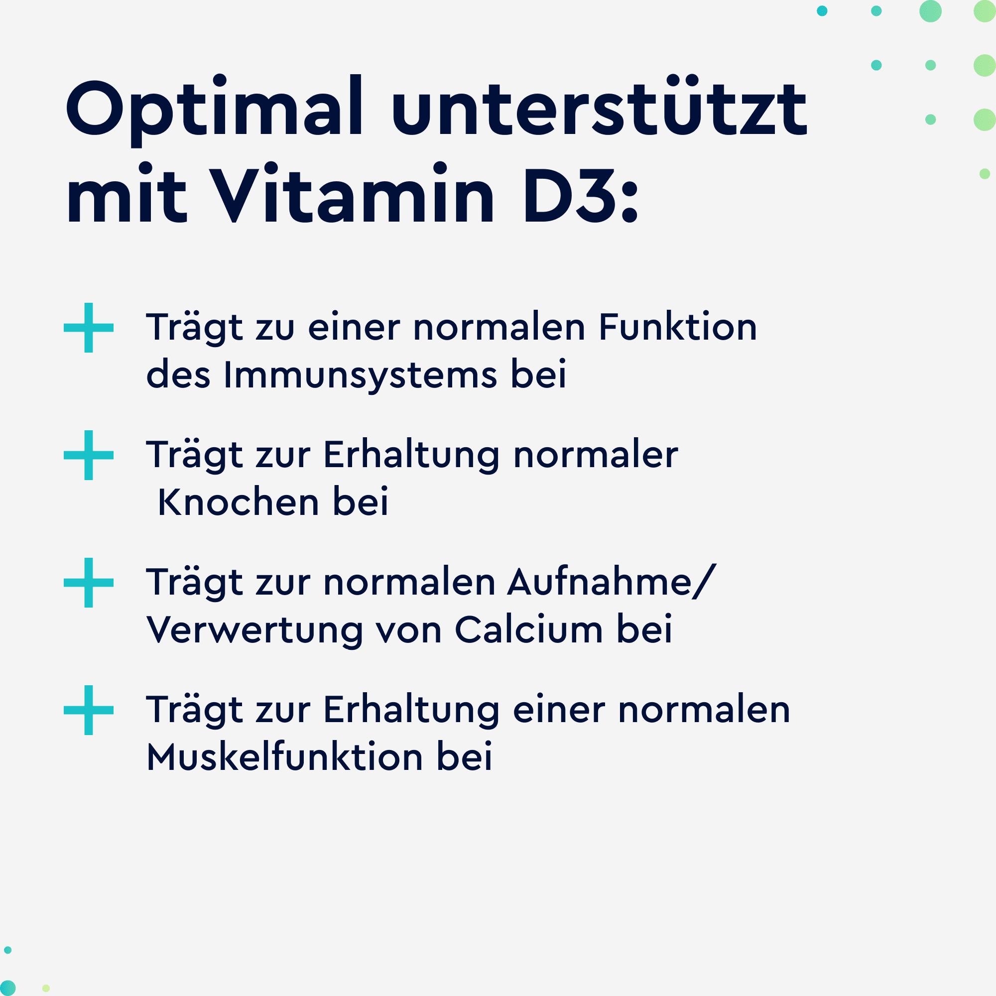 gloryfeel® Vitamin D3 Tabletten