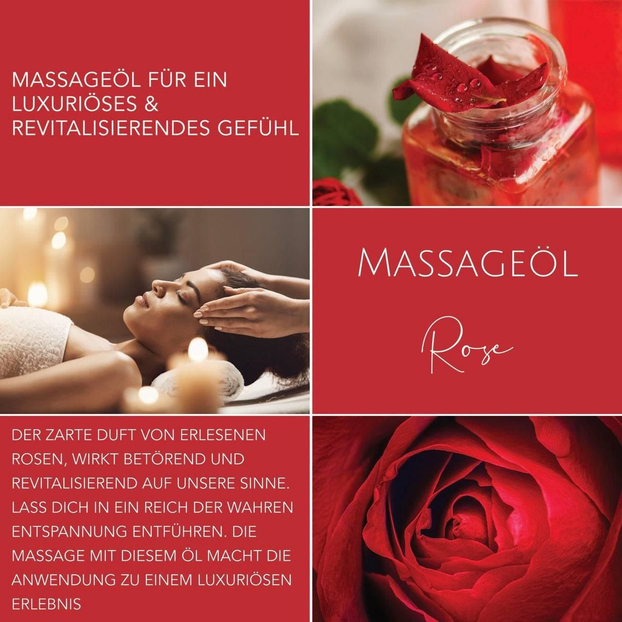 DaniChou Massageöl Rose