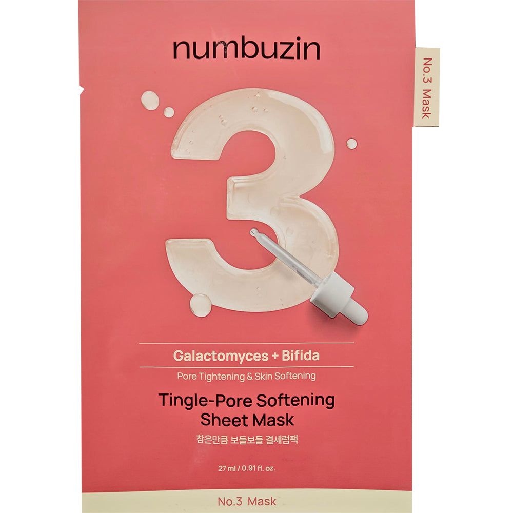 NUMBUZIN Nr.3 Tingle-Pore porenverfeinernde Tuchmaske