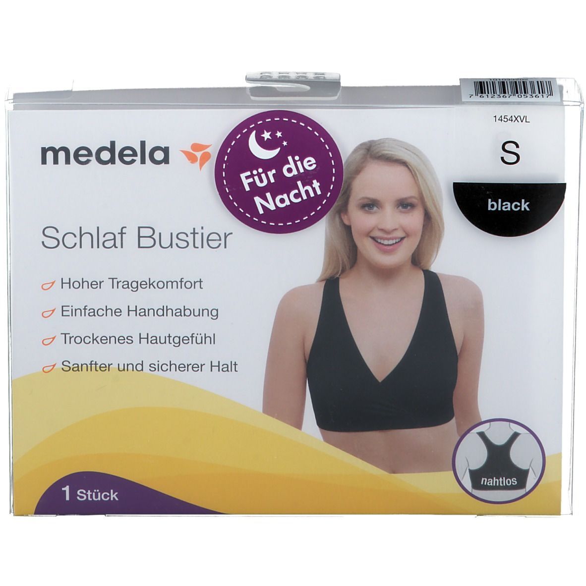 medela Schlaf-Bustier, schwarz, Gr. S