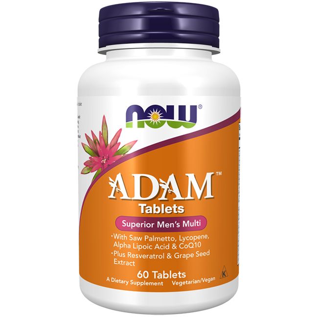 Now Foods ADAM Men's Multiple Vitamin 60 Tabletten