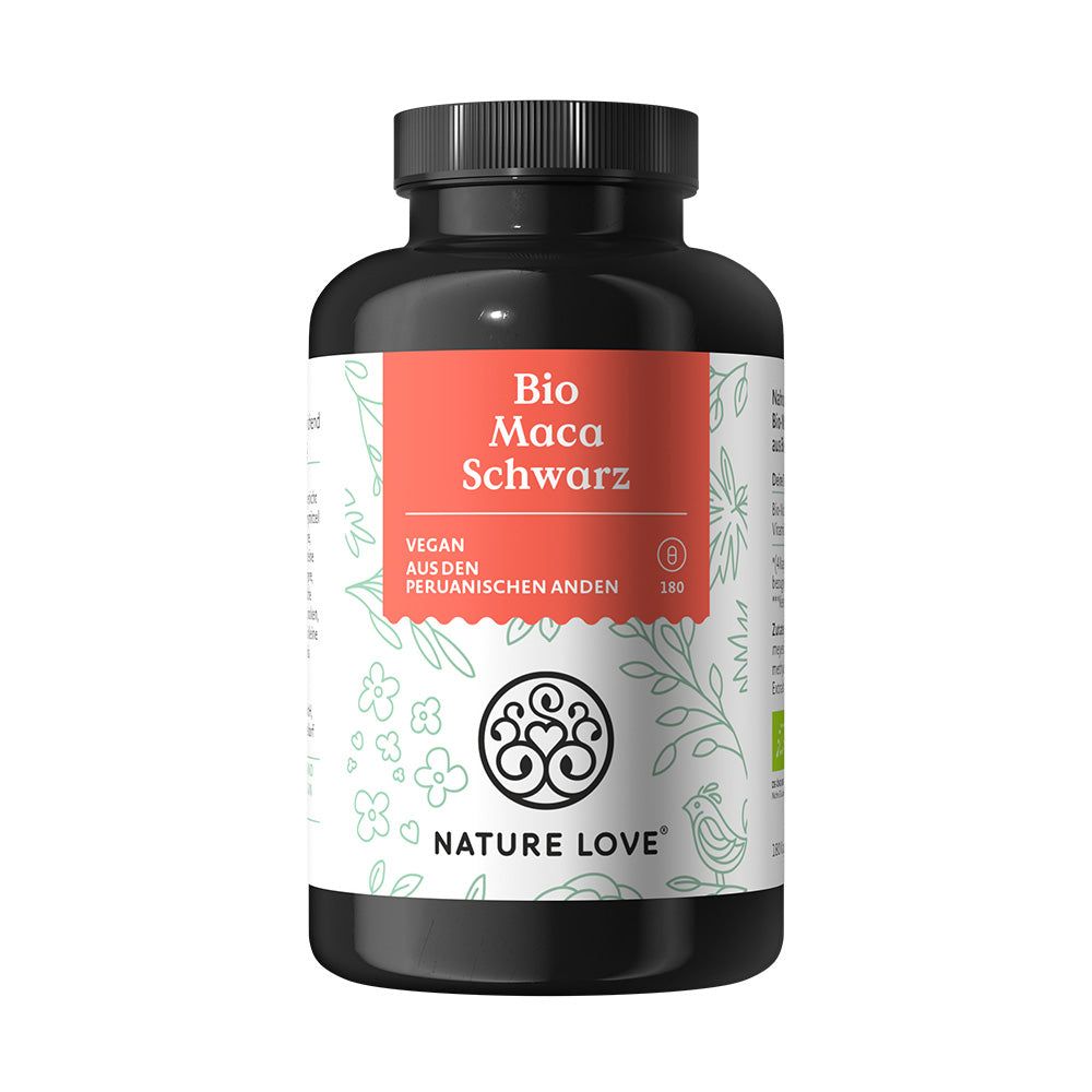 NATURE LOVE® Bio Maca Schwarz