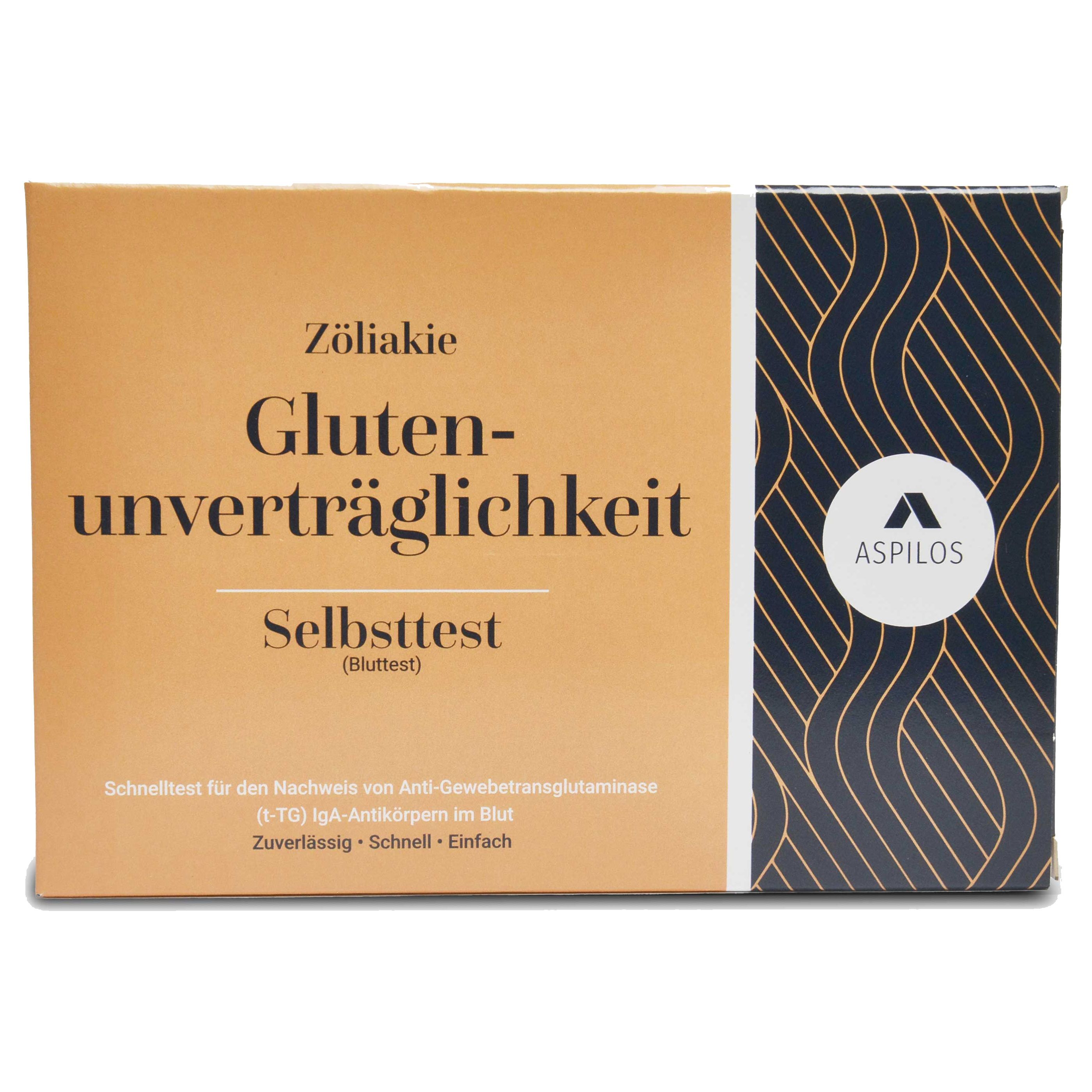 Glutenunverträglichkeit (Zöliakie) Selbsttest für Zuhause