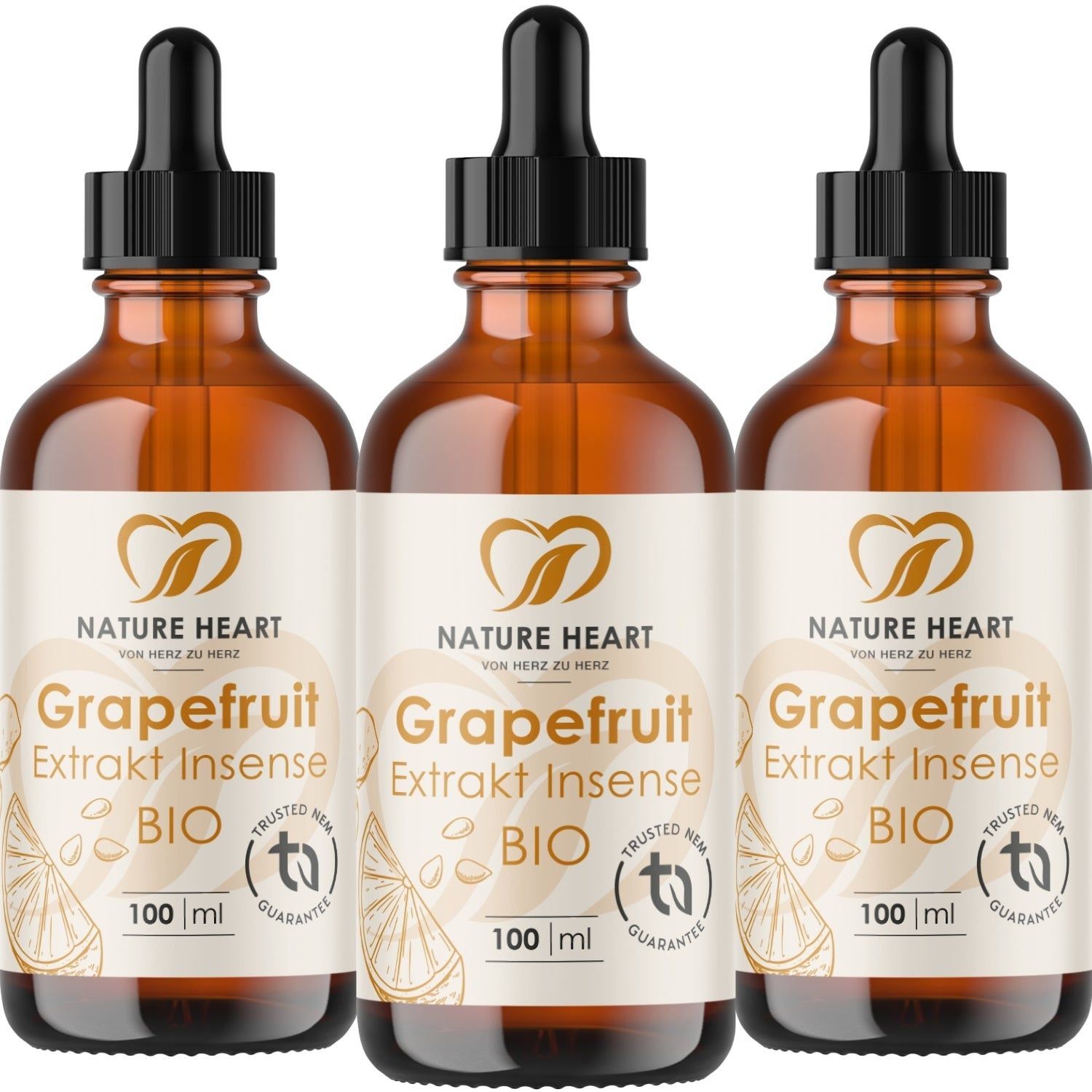 Nature Heart Grapefruit Extrakt Insense BIO