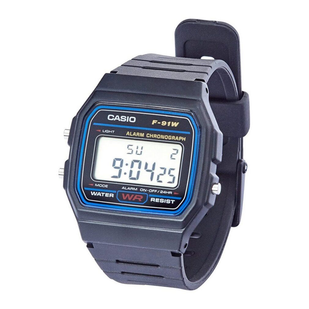 Casio Collection Unisex Digital Armbanduhr f-91W