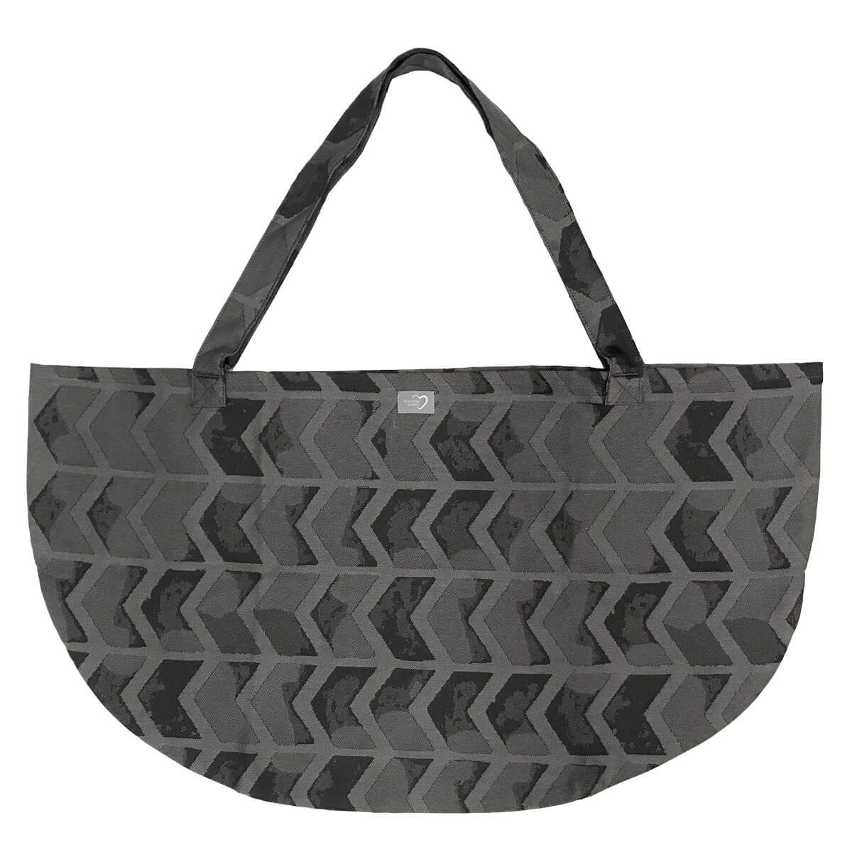 Wiegetuch für Neugeborene Design Amsterdam black HOPPEDIZ