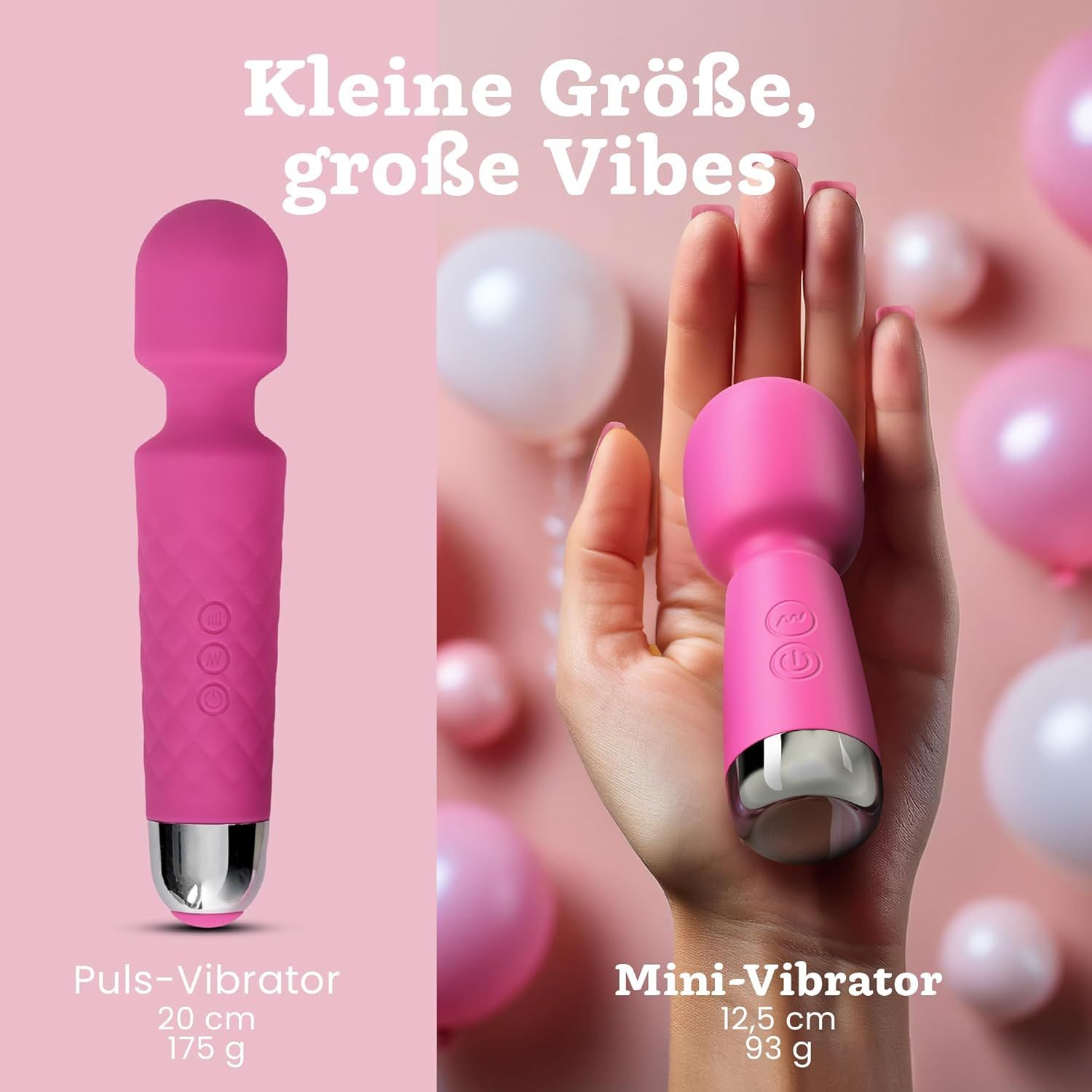 Oliver James Bullet Mini Vibrator Rosa