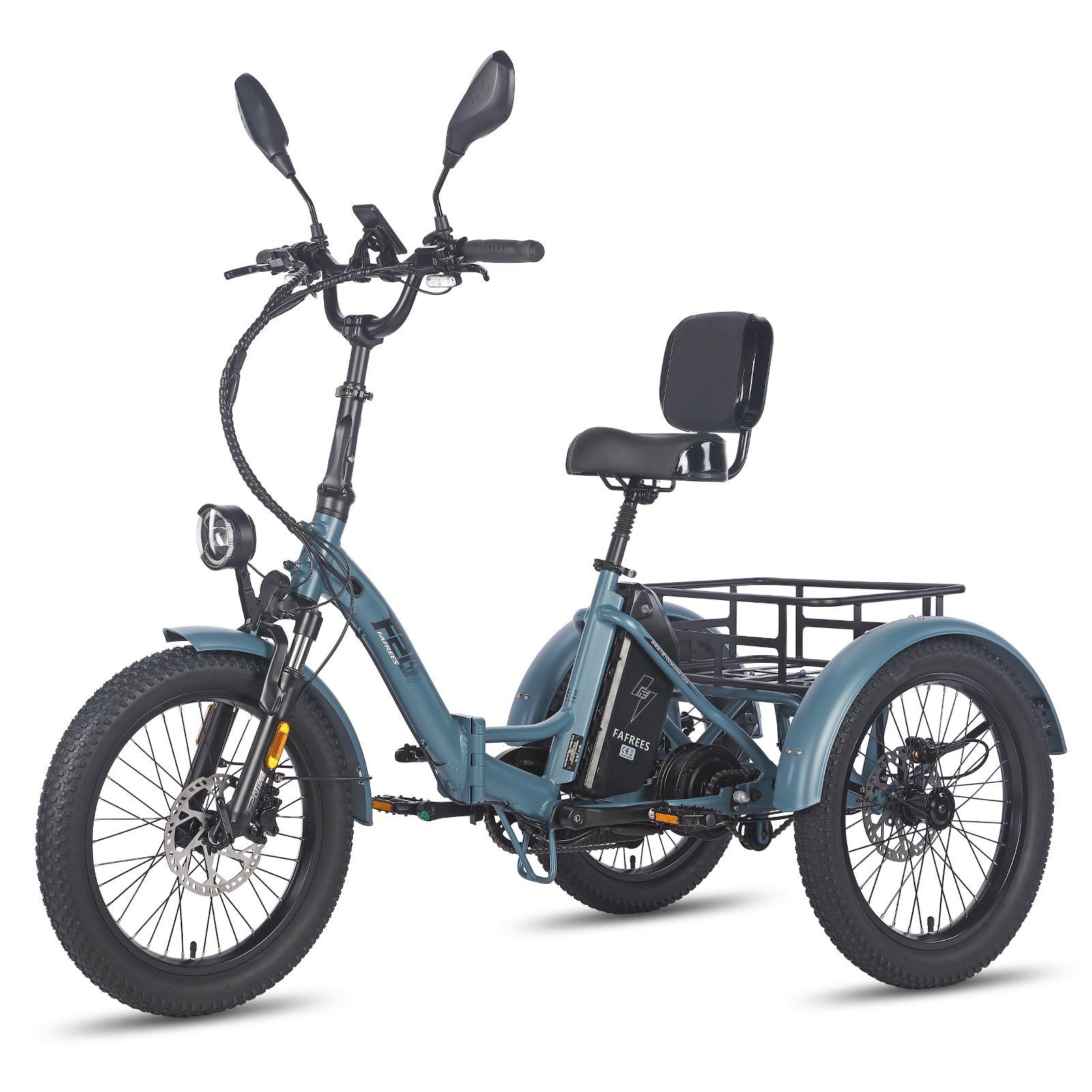 Fafrees F20 Mate Faltbares Elektro-Dreirad, 48 V 23,45 Ah