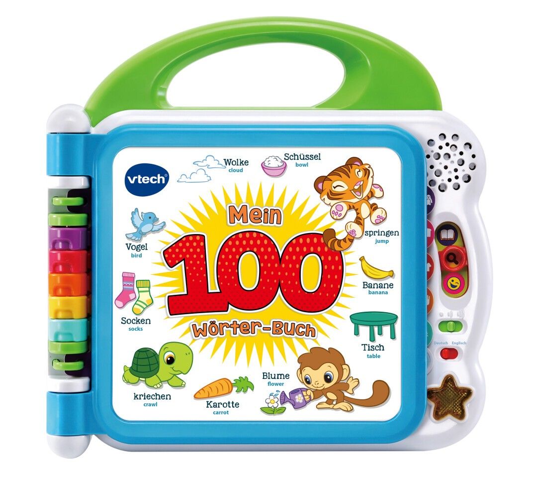 Vtech 80-601504 Mein 100-Wörter-Buch