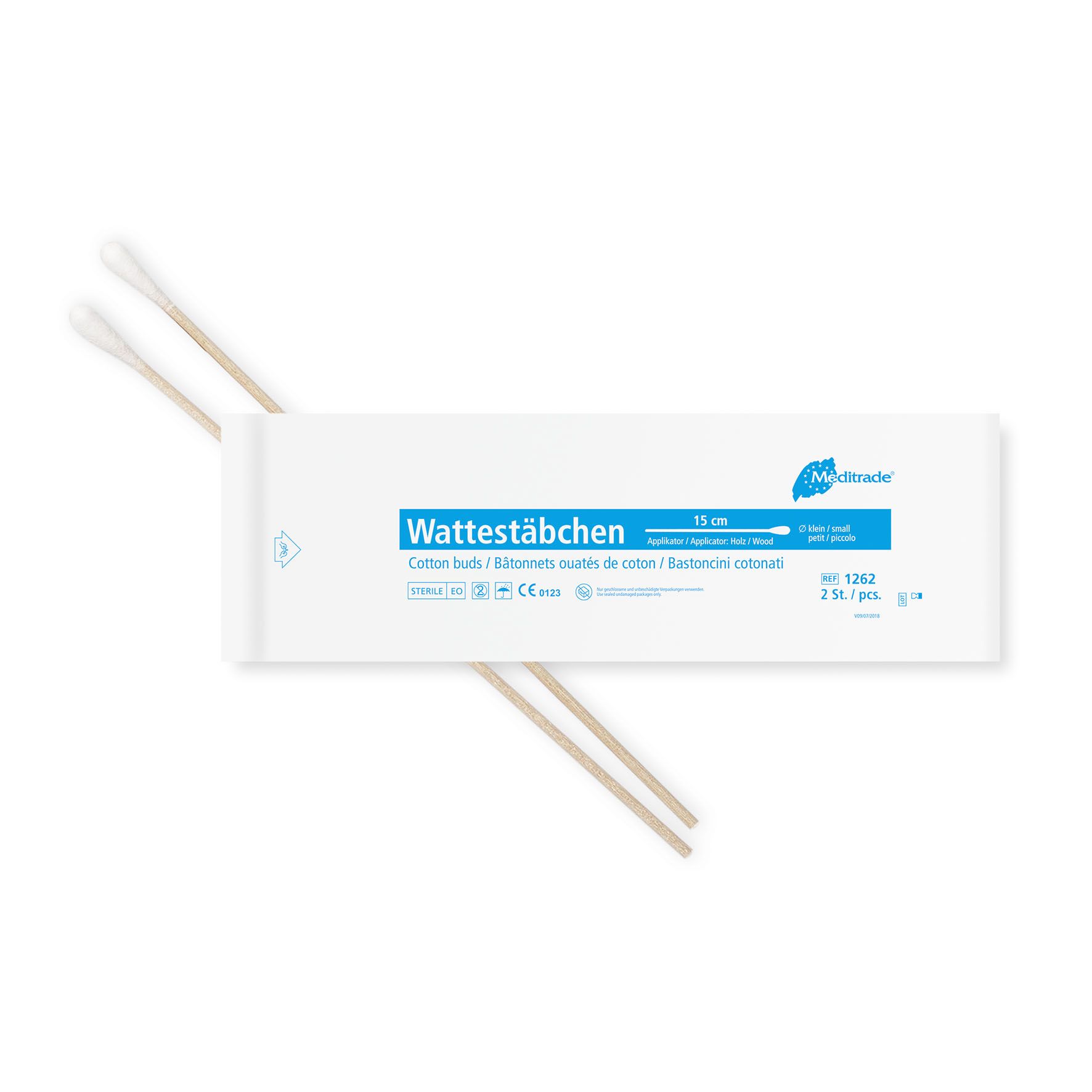 Meditrade® Wattestäbchen steril