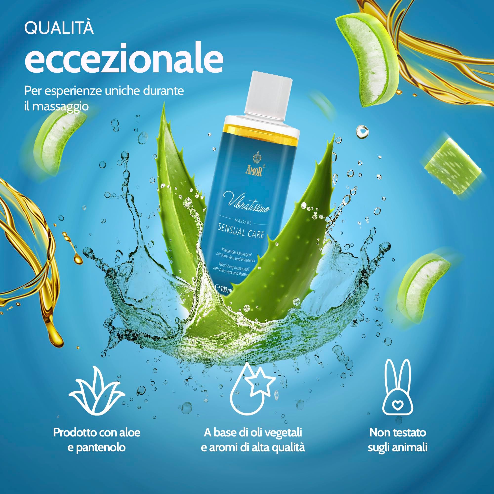 Vibratissimo Massageöl Sensual Care