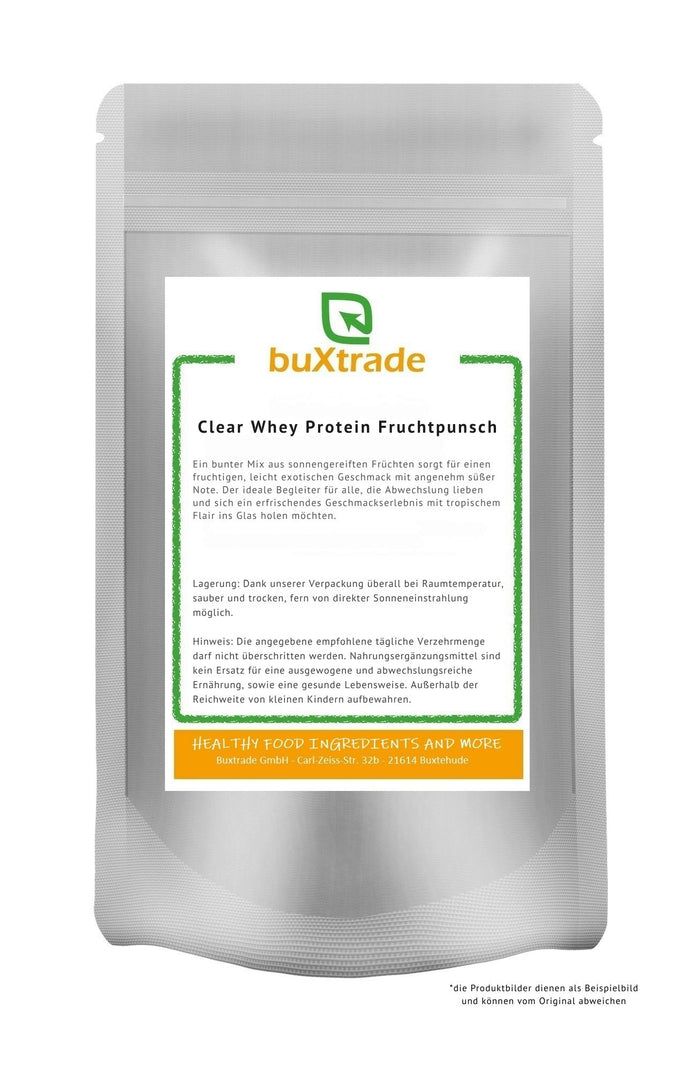 buXtrade Fruchtpunsch Clear Whey Protein