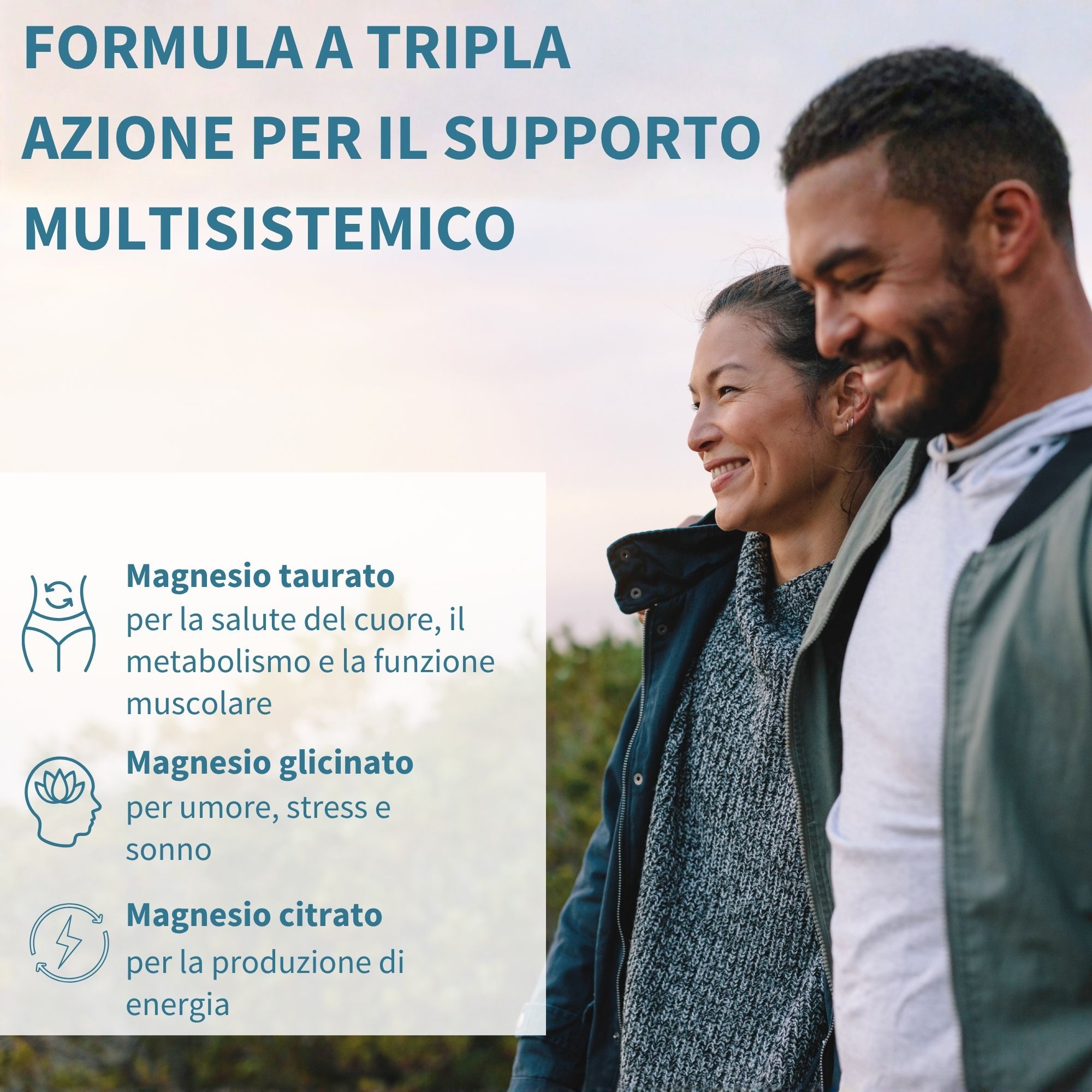 Igennus Magnesium Komplex - Triple-Formel aus Bisglycinat, Taurat & Citrat für hohe Aufnahme