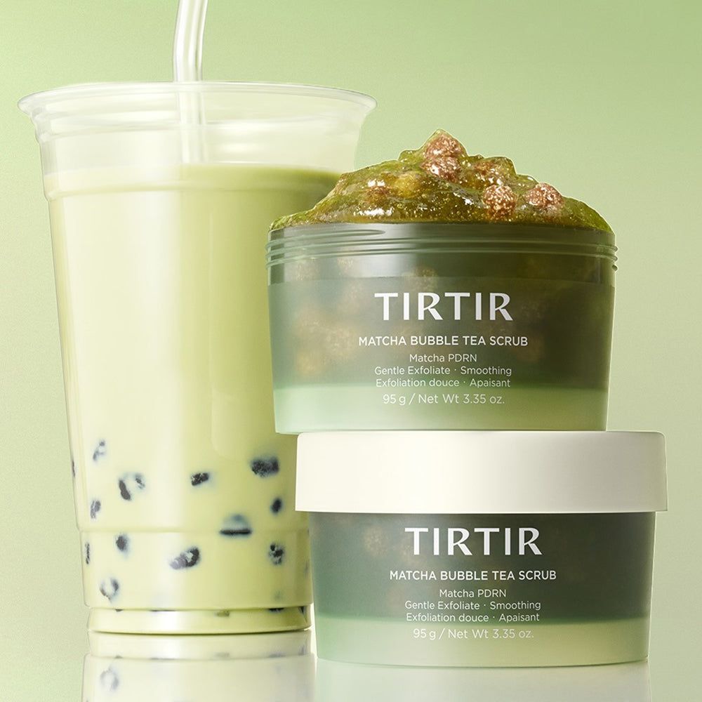 TIRTIR Matcha Bubble Tea Peeling – sanftes Peeling mit Matcha & Konjac