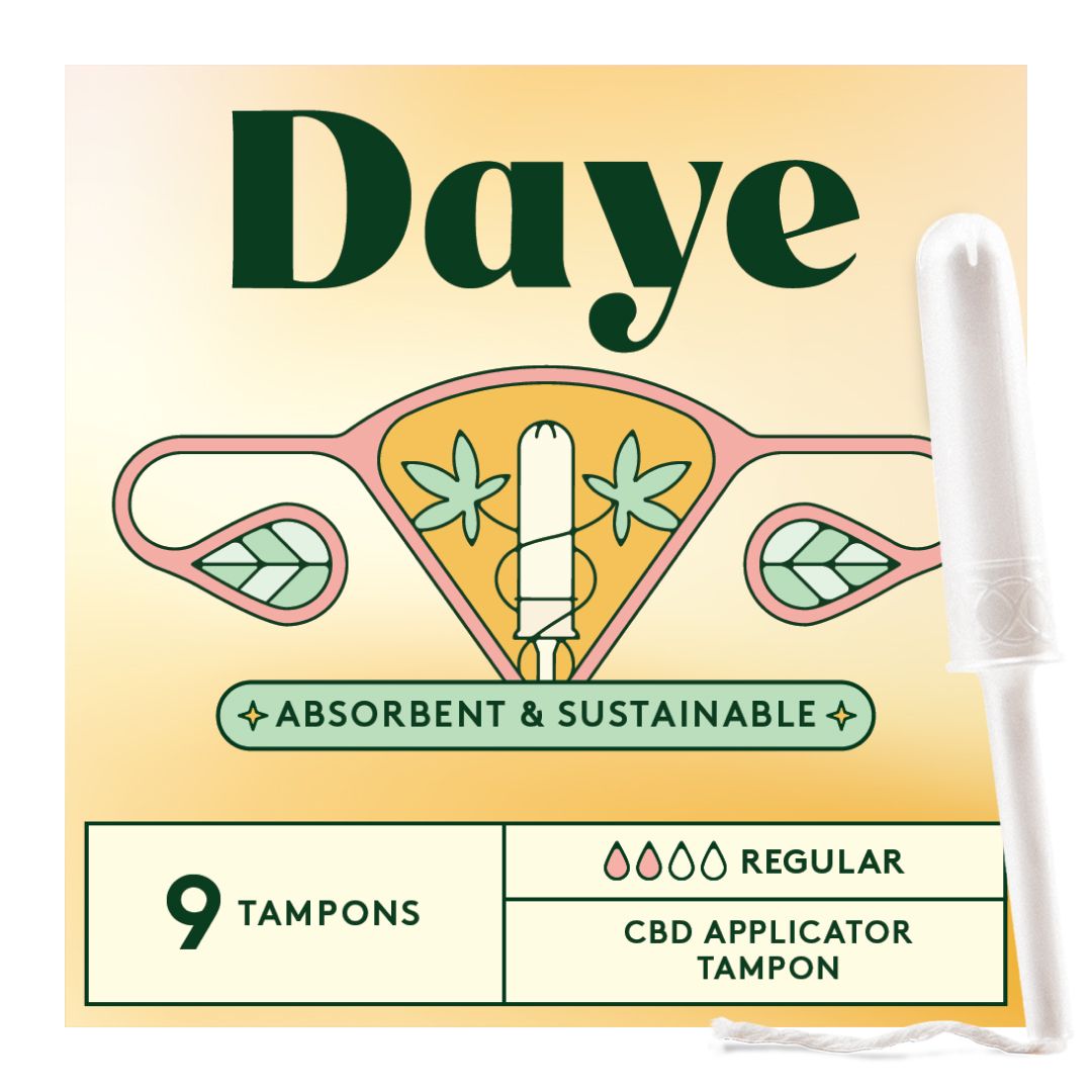 Daye Schadstofffreie Bio-CBD-Tampons – Normale Saugstärke