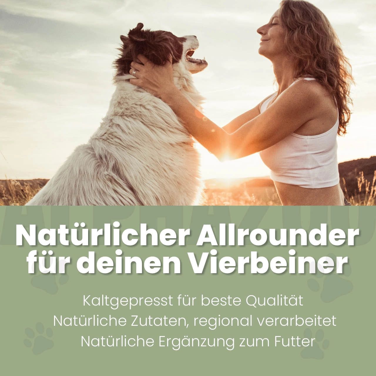 ALPHAZOO Premium Schwarzkümmelöl für Hunde