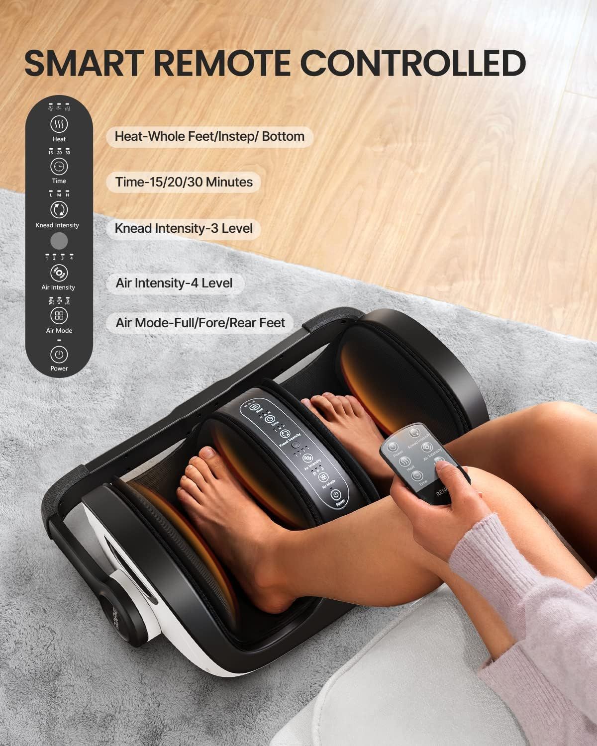 RENPHO Fußmassagegerät, Bein und Wadenmassagegerät